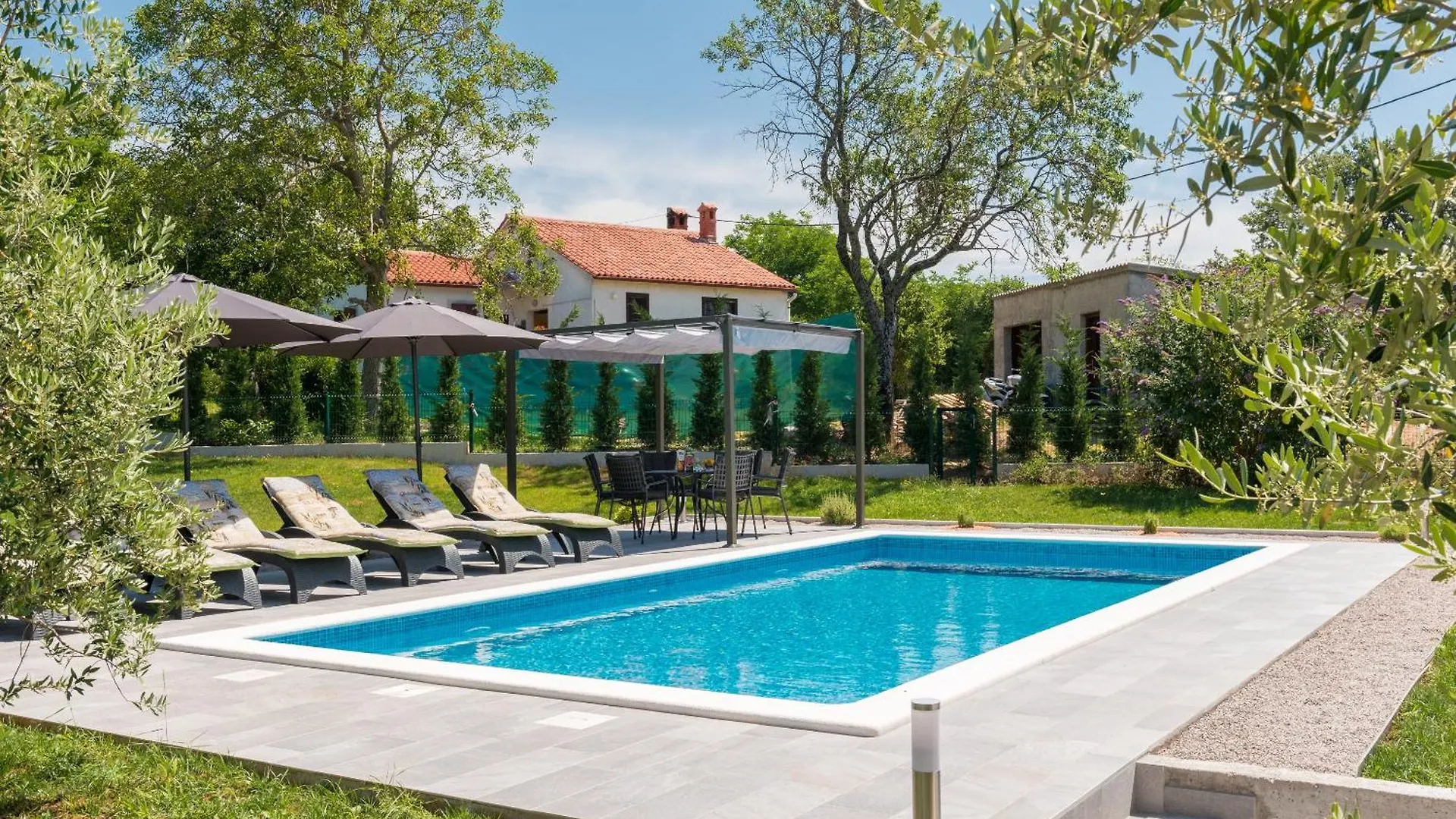 Tatil Evi Holiday House Olive Grove With Pool And Garden Labin